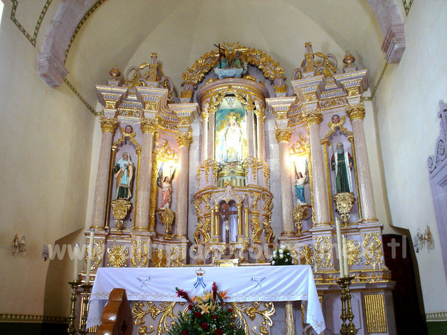 Capilla de la Virgen del Patrocinio en el Recorrido por el Cerro de la Bufa en la bella Ciudad de Zacatecas, Zac. (C) JJEO. DÍ NO A LA POSADERÍA (Plagio Posada).